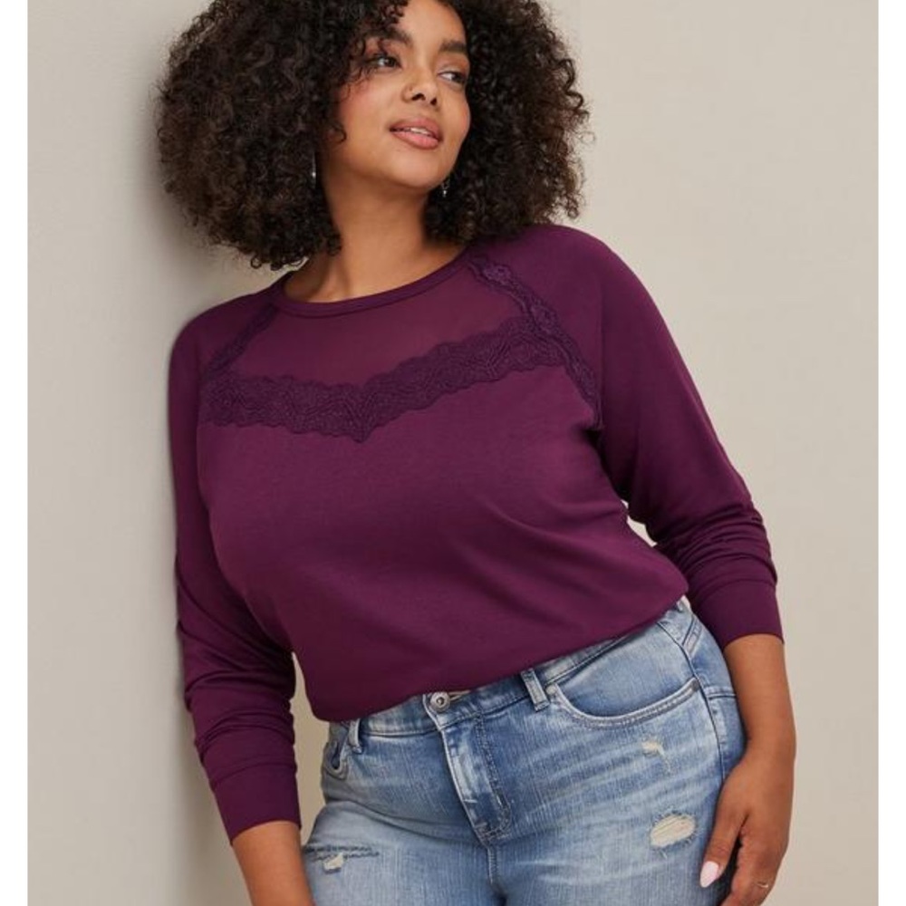 Torrid Long Sleeve Shirt size 6